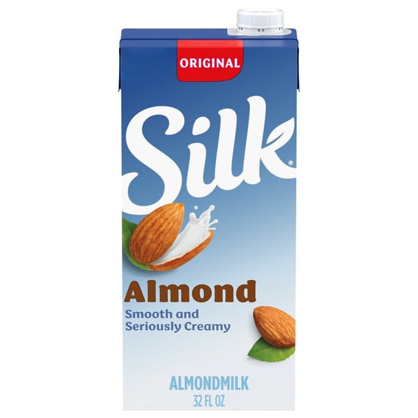 Soy & Lactose-Free Silk Shelf-Stable Original Almond Milk hero