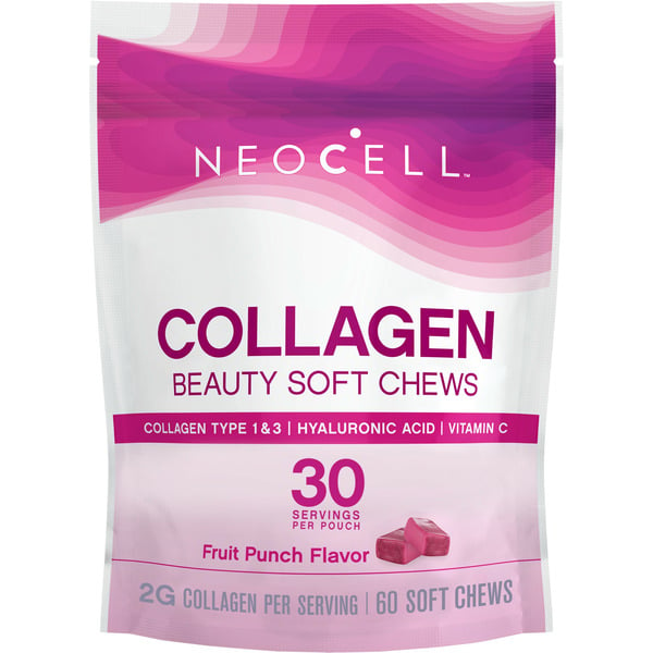 Vitamins & Supplements NeoCell Collagen, Beauty Soft Chews, Fruit Punch Flavor hero