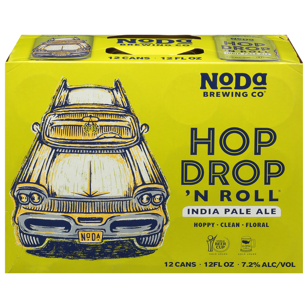 Craft Beer & Cider NoDa Brewing Company Beer, India Pale Ale, Hop Drop 'N Roll hero