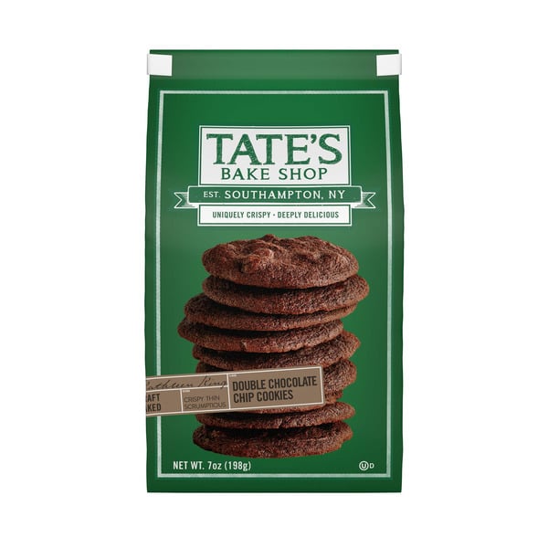 Cookies & Cakes Tate's Bake Shop Double Chocolate Chip Cookies hero