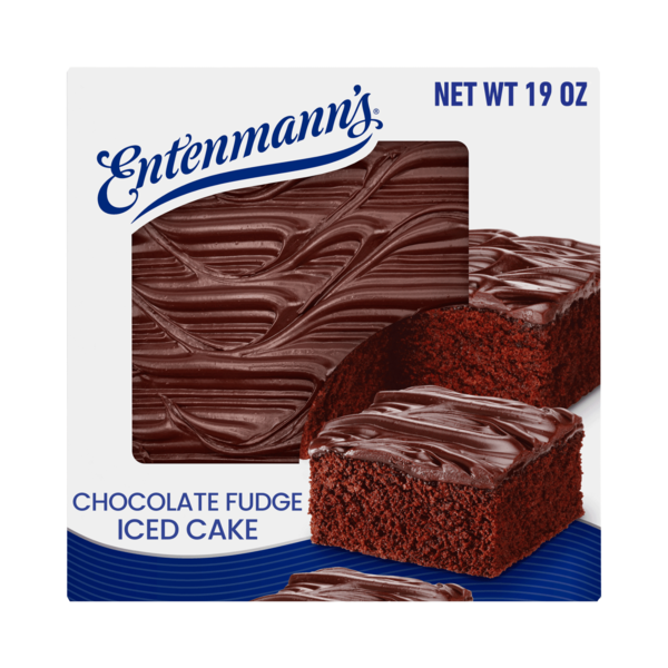 Cookies & Cakes Entenmann's Chocolate Fudge Iced Cake hero