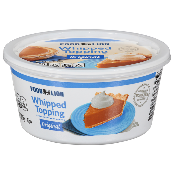 Ice Cream Toppings Food Lion Original Whipped Topping hero