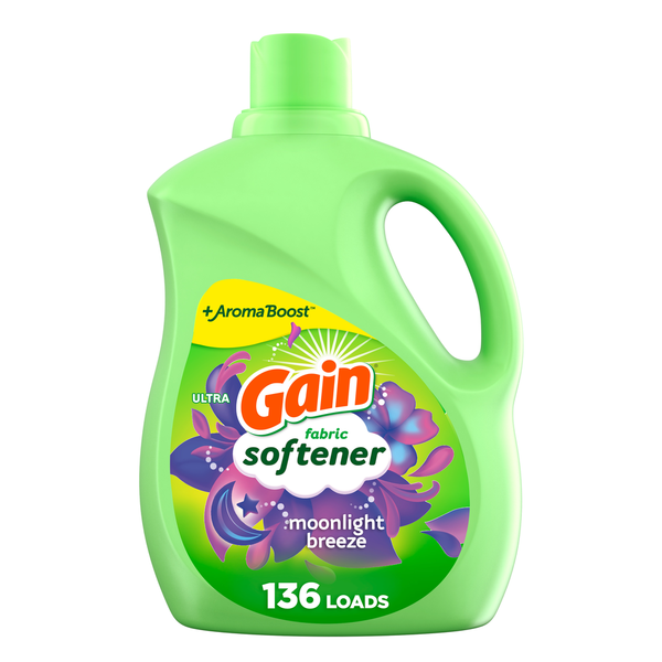 Laundry Gain Fabric Softener, Moonlight Breeze Scent hero