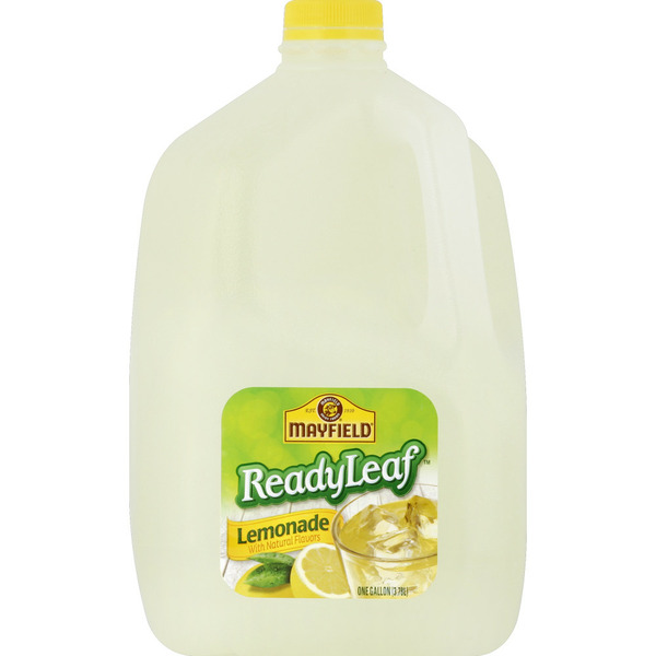 ReadyLeaf Drink Lemonade 10% Juice Gallon Plastic Jug hero