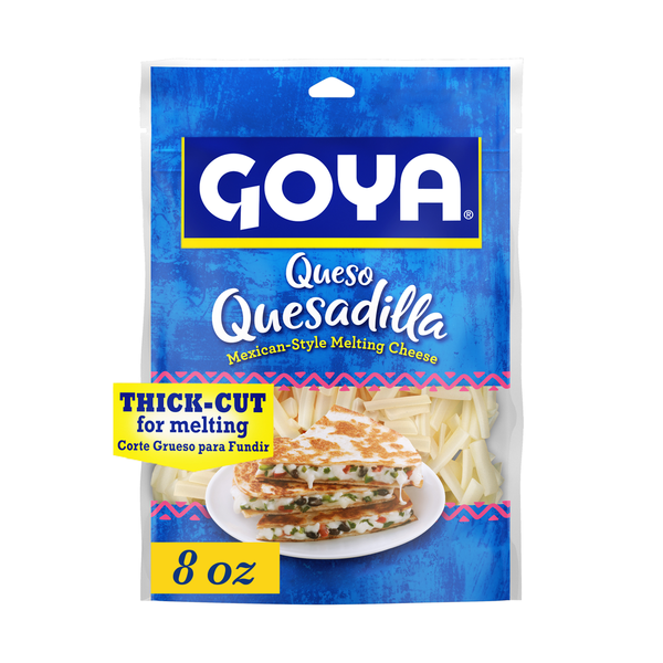 Cheese Goya Queso Quesadilla Mexican Shredded Cheese hero