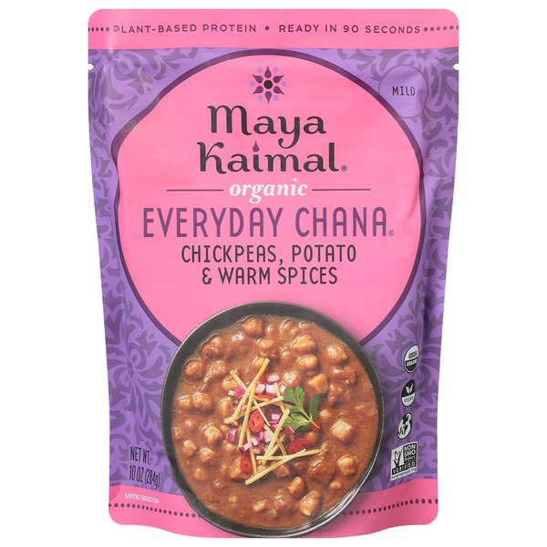 Candy & Chocolate Maya Kaimal Everyday Chana, Chickpeas, Potato & Warm Spices, Mild hero