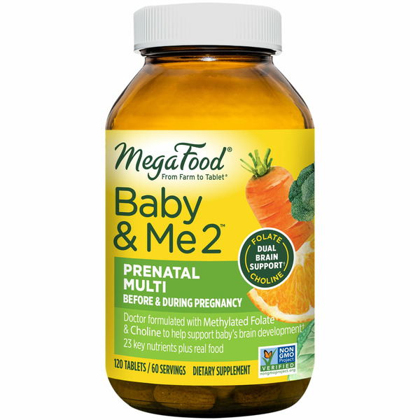 Prenatal Multivitamins MegaFood Baby & Me 2™ Prenatal Multi hero