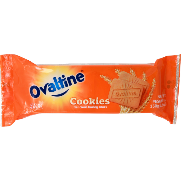 More International Foods Ovaltine Cookies, 4 Snack Packs hero