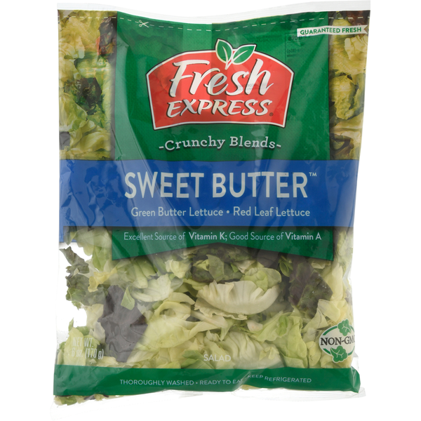 Packaged Produce & Salad Fresh Express Salad, Sweet Butter hero