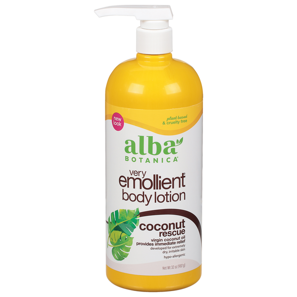 Body Lotion, Soap & Oils Alba Botanica coconut Moisturizing Lotion hero