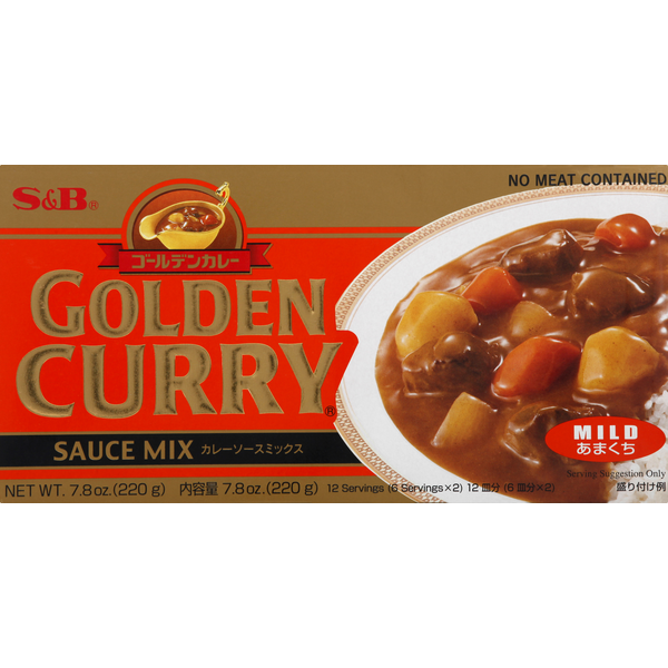 Condiments S&B Sauce Mix, Golden Curry, Mild hero