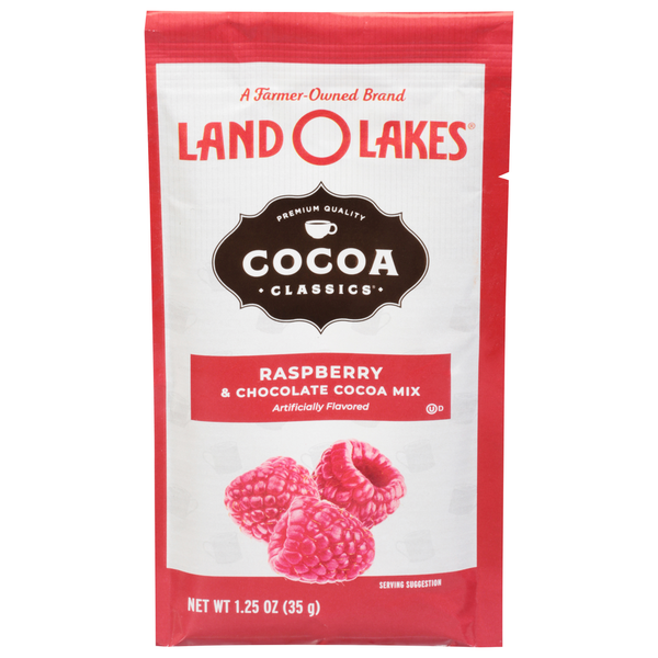 Cocoa & Drink Mixes Land O Lakes Cocoa Mix, Raspberry & Chocolate hero