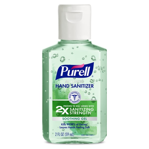 Hand Care PURELL Advanced Hand Sanitizer Soothing Gel with Aloe and Vitamin E hero