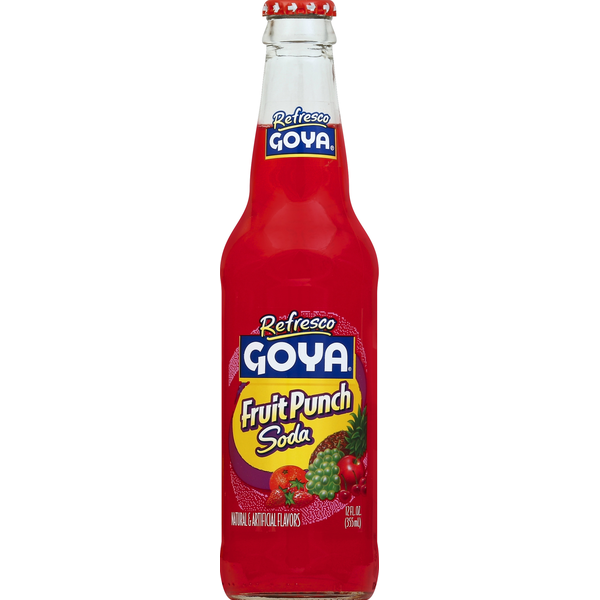 Soft Drinks Goya Foods Refresco, Fruit Punch Soda hero