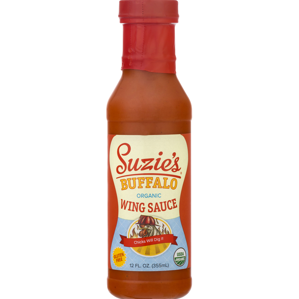 Marinades & Meat Preparation Suzie's Wing Sauce, Organic hero