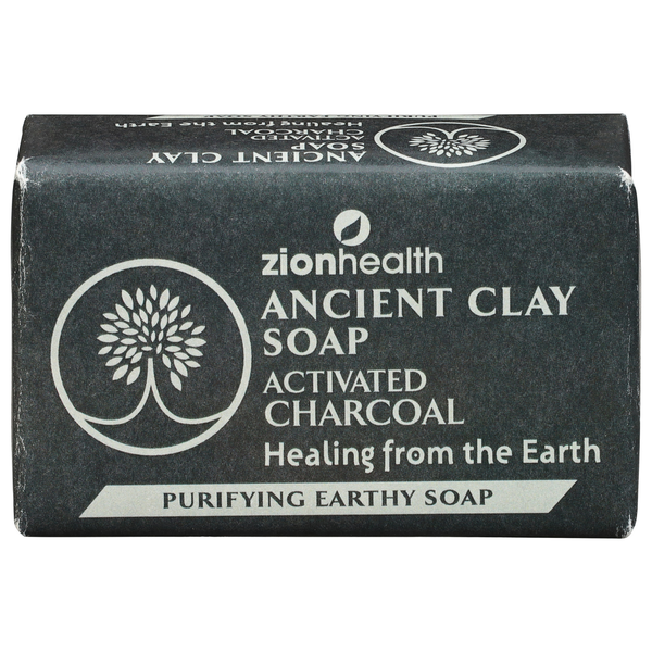 Body Lotions & Soap Zion Health Soap, Ancient Clay, Purifying Earthy, Activated Charcoal hero