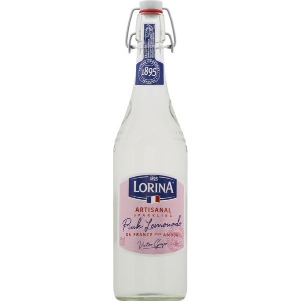 Soft Drinks Lorina Sparkling Beverage, Artisanal, Pink Lemonade hero