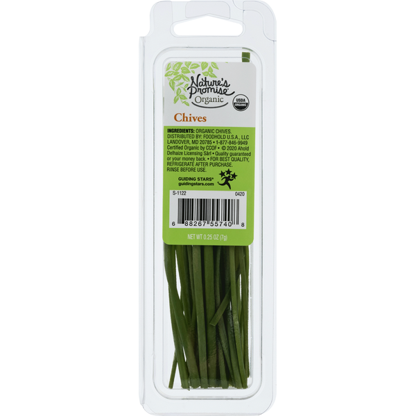 Organic Produce Nature's Promise Chives hero