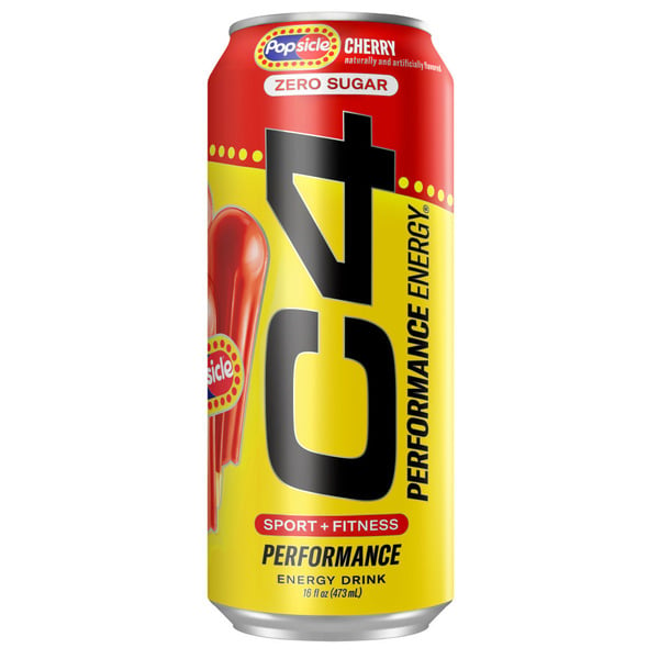 Ice Cream & Ice C4 Energy Energy Drink, Cherry Popsicle hero