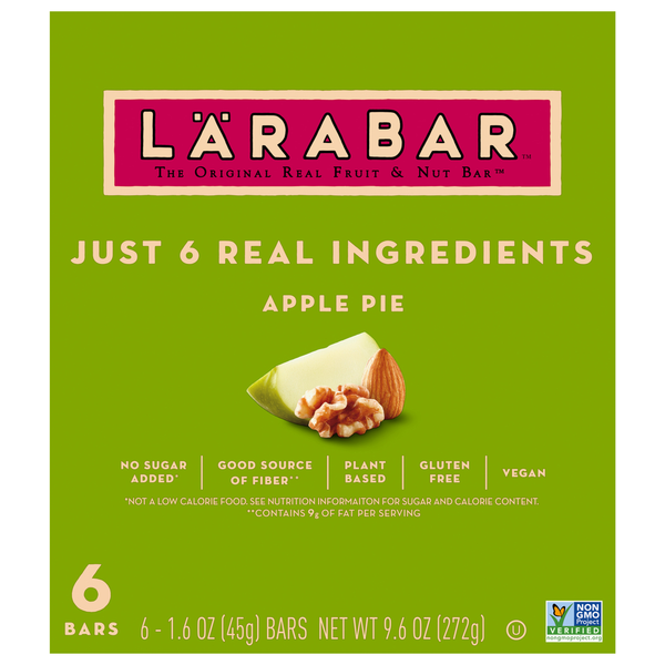 Energy & Granola Bars LÄRABAR Fruit & Nut Bar, Apple Pie hero