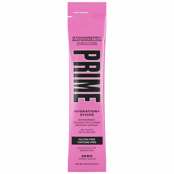 Prime Hydration+ Sticks, Strawberry Watermelon hero