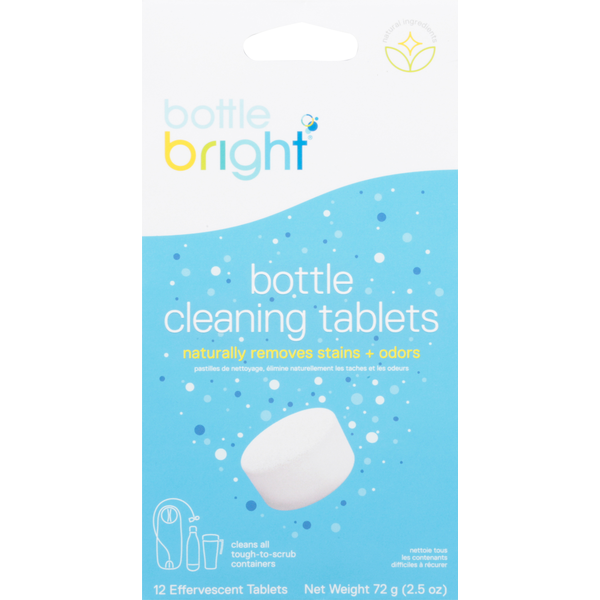 Cleaning Products Bottle Bright Bottle Cleaning Tablets hero