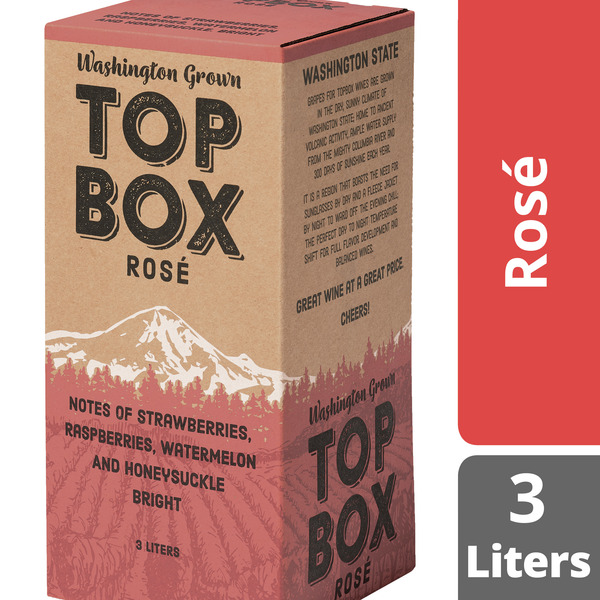 Rose & Blush Wine Top Box Rose Wine hero