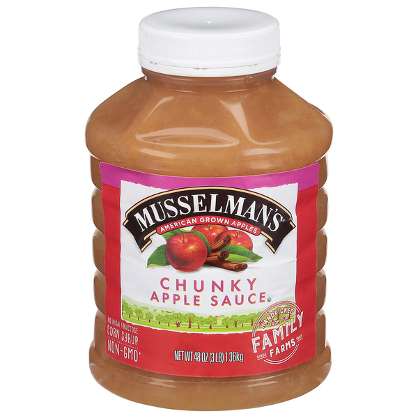 Canned Fruit & Applesauce Musselman's Apple Sauce, Chunky hero