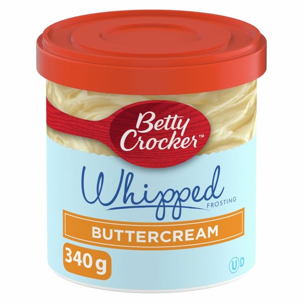 Cream Betty Crocker Gluten Free Whipped Frosting Buttercream hero