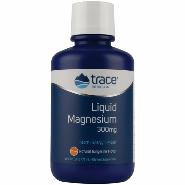 Magnesium Trace Minerals Fast Absorbing Liquid Magnesium Tangerine Flavor hero