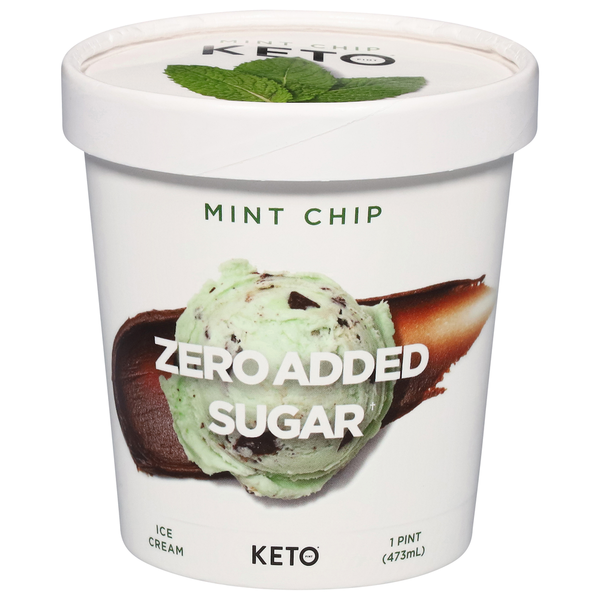 Ice Cream & Ice Keto Foods Mint Chip Ice Cream hero