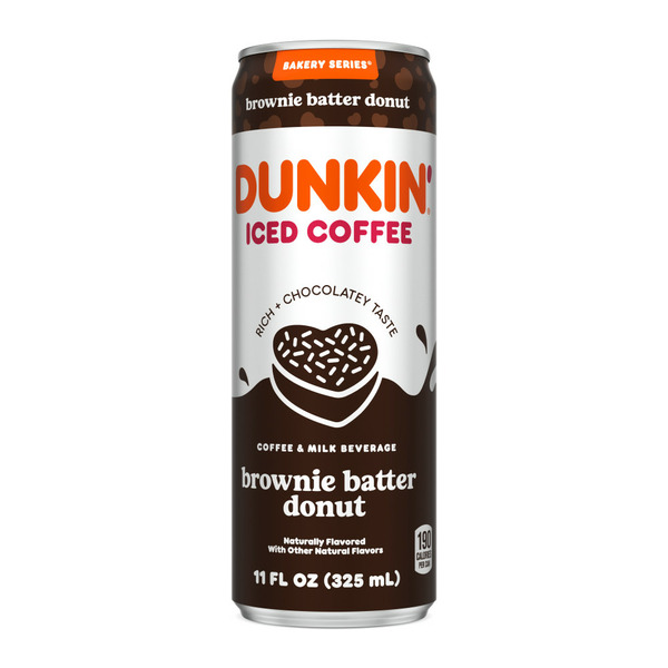 Energy & Sports Drinks Dunkin' Brownie Batter Iced Coffee Beverage hero