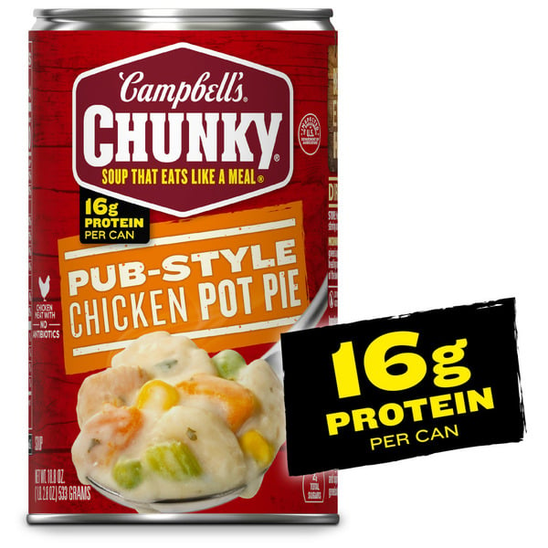 Soup, Broth & Bouillon Campbell's Pub-Style Chicken Pot Pie Soup hero