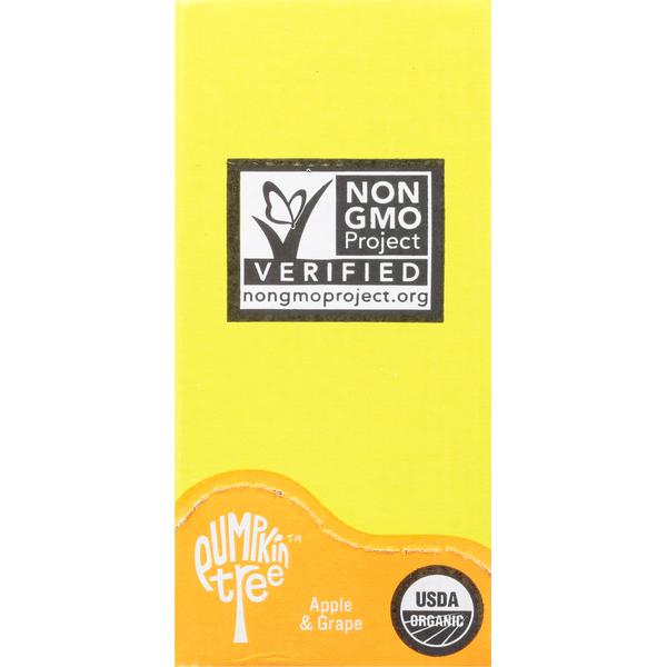 Pumpkin Tree Fruit Snack, Organic, Apple & Grape hero