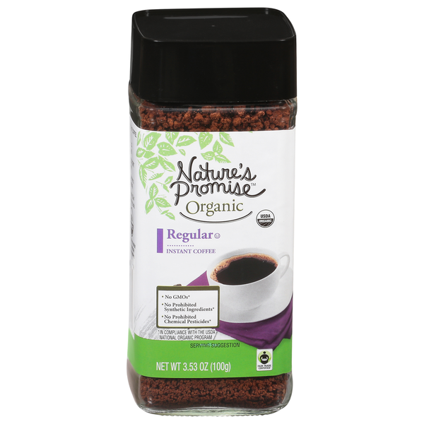 Coffee Nature's Promise Organic Regular Instant Coffee hero