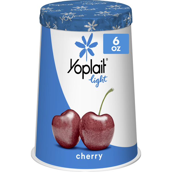 Yogurt/Kefir Yoplait Light Cherry Fat Free Yogurt Cup hero