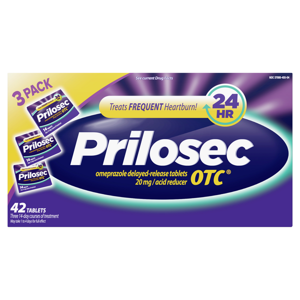 Digestion Prilosec OTC 20.6mg Tablet 3x14 ct hero