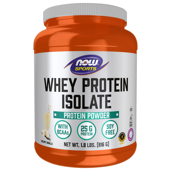 Protein & Meal Replacement NOW Whey Protein Isolate, Creamy Vanilla Powder hero