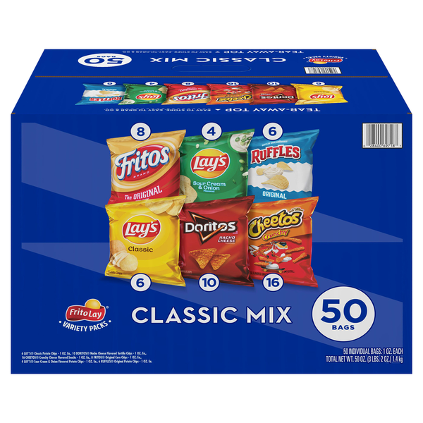 Chips & Pretzels Frito Lay Classic Mix, Variety Pack hero