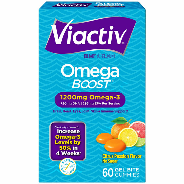 Viactiv Omega Boost Supplement hero