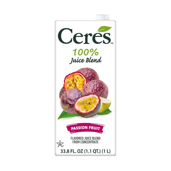 Juice & Nectars CERES Passion Fruit Juice Natural 100% Pure Fruit Juice, no added sugars or preservatives hero