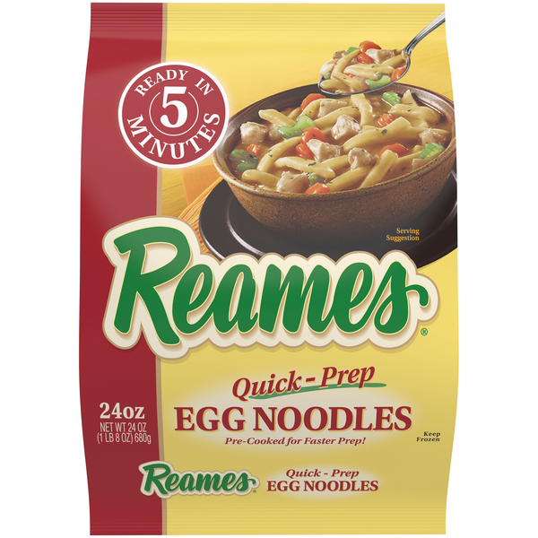 Frozen Appetizers & Sides Reames Quick-Prep Egg Noodles hero