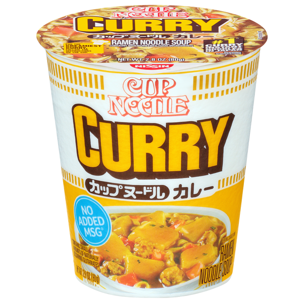 Instant Foods Nissin Ramen Noodle Soup, Curry hero