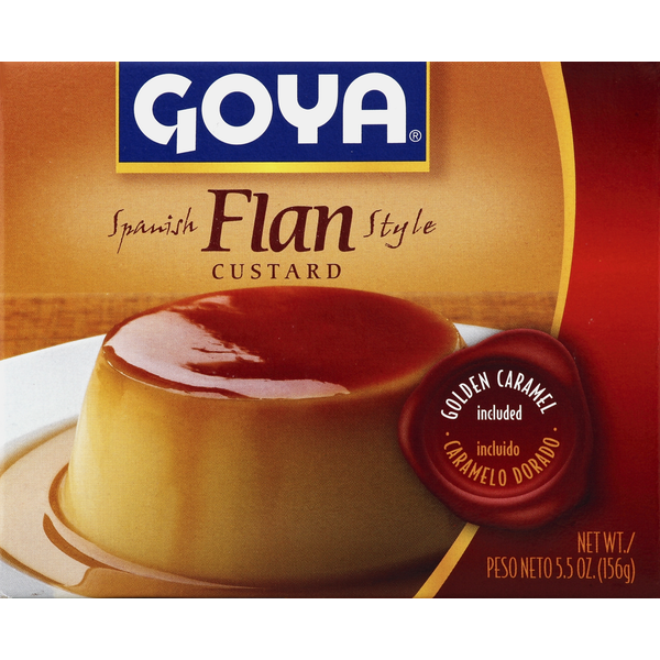 Latino Foods Goya Spanish Flan Style Custard hero