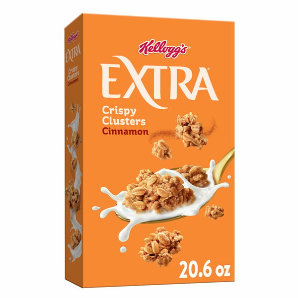 Extra Granola Cereal, Fiber Cereal, Family Breakfast, Cinnamon hero