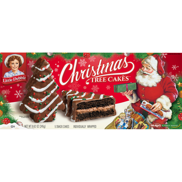 Cookies & Cakes Little Debbie Christmas Tree Cakes hero