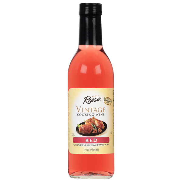 Oils & Vinegars Reese's Cooking Wine, Red, Vintage hero