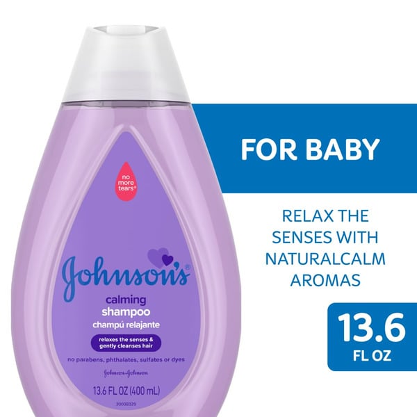 Baby Bath & Body Care Johnson's Calming Baby Shampoo With Naturalcalm Scent hero