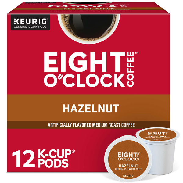 Coffee Eight O’Clock Hazelnut K-Cup Pods hero