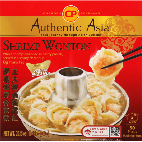 Authentic Asia Shrimp Wonton hero